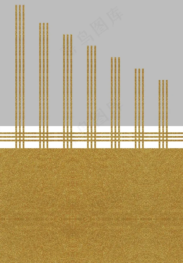 轻奢线条金箔画 (1)