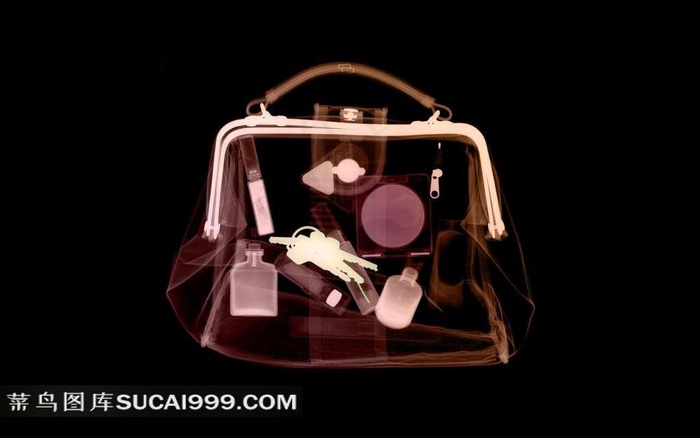 X光包包透视图素材