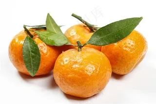 新鲜的桔子图片