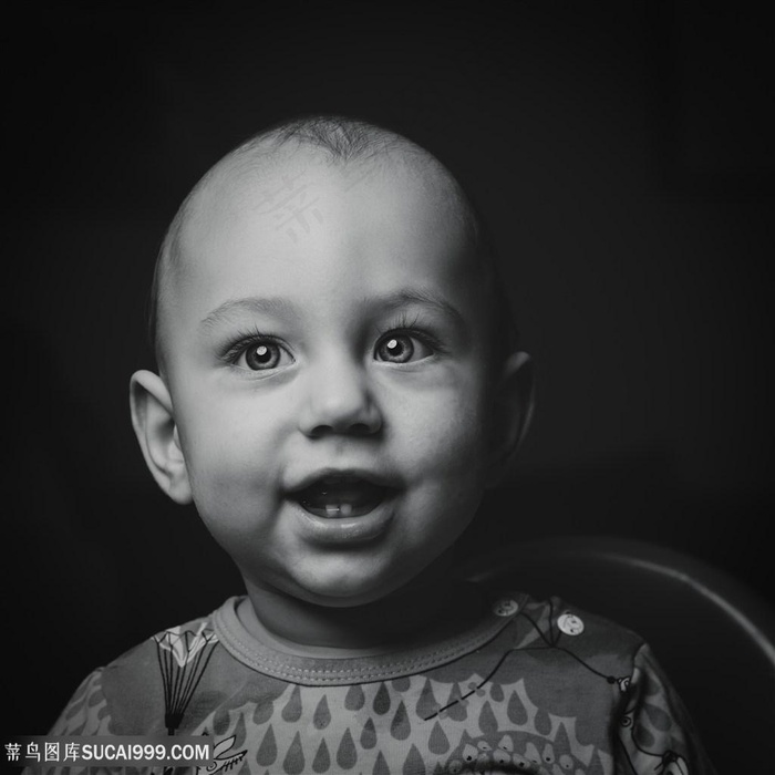 微笑温馨可爱宝宝