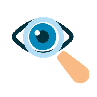 眼睛查看查找图标