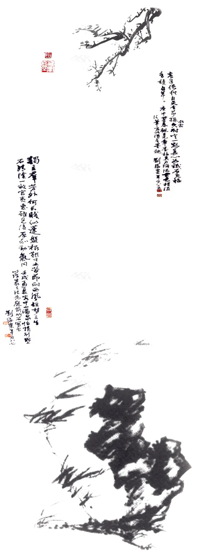 墨梅高清图片下载