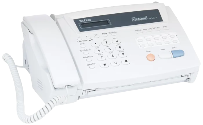 传真机传呼机白色