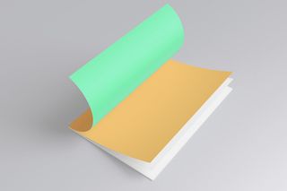 灰色简约大气画册样机