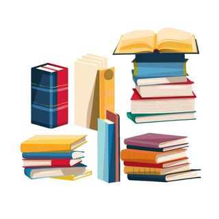 彩色书本矢量元素