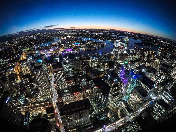 高清唯美城市夜景风景