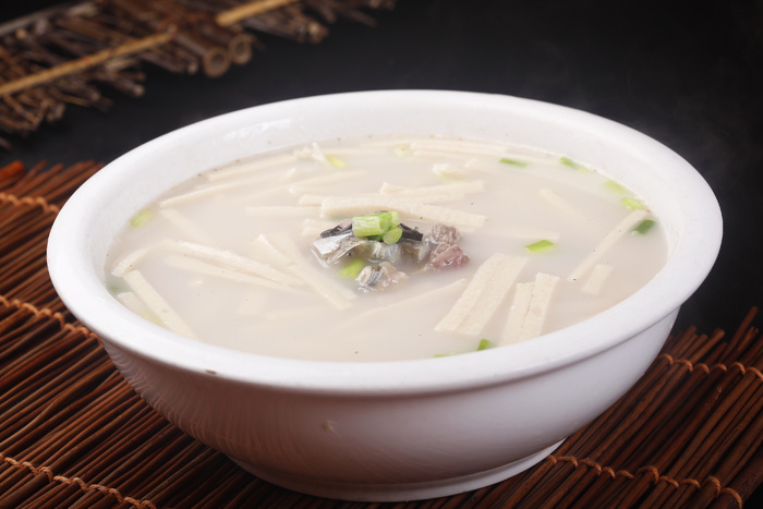 鱼汤千叶豆腐丝 (1)