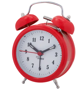 铁制红色小闹钟