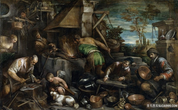 巴萨诺雅各布拉弗拉瓜德瓦肯人物油画