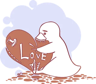 小鸭子卡通素材