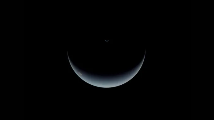 星空月球，背景素材