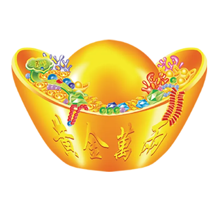 素材金元宝