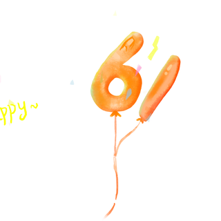 六一儿童节节日气球元素