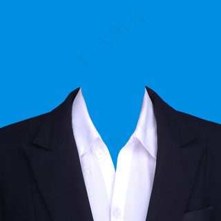 西装模板  女生西装 寸照模板 西装 证件照 西服 免抠  