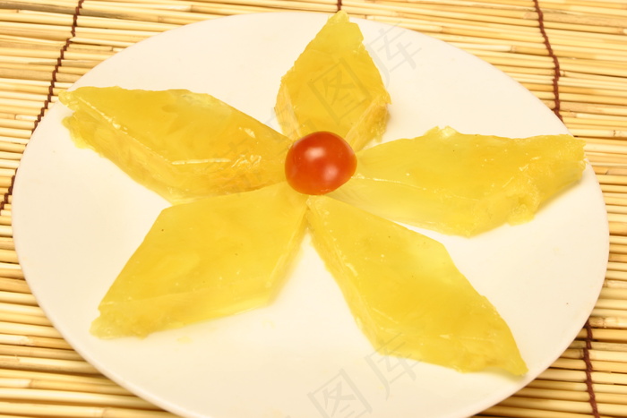 0063菠萝水晶糕