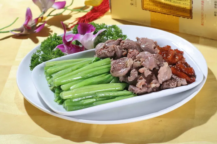 08 农家生炒菜心-富贵金厨