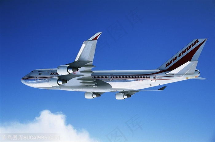 航天运输-空中飞翔的大飞机