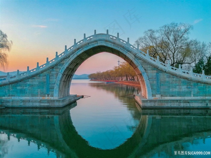 古建筑桥梁桥洞图片