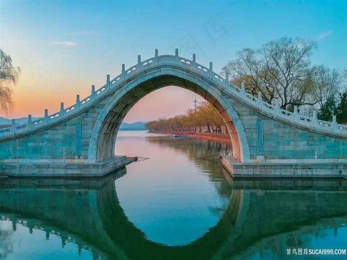古建筑桥梁桥洞图片