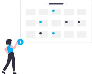 2.5d商务插画小图标素材