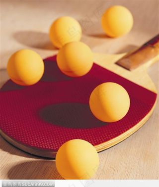 一个球拍六个球