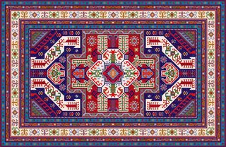 少数民族藏族特色花纹波西米亚风纹理背景图案设计AI矢量图片素材