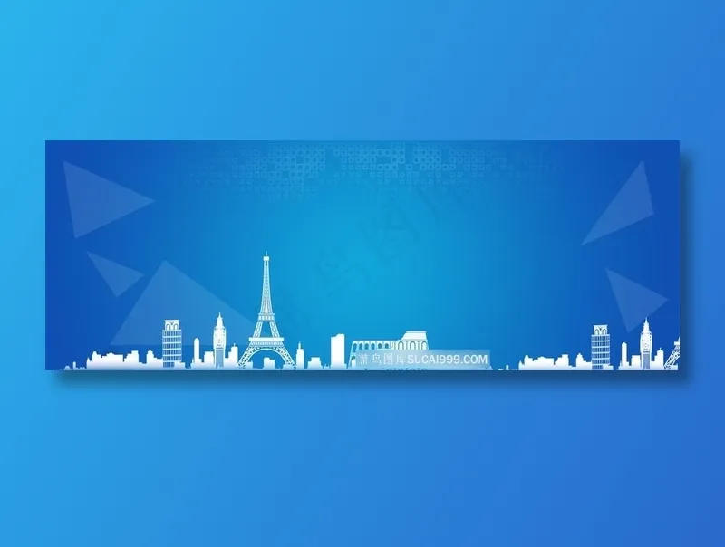 建筑物素描背景图片