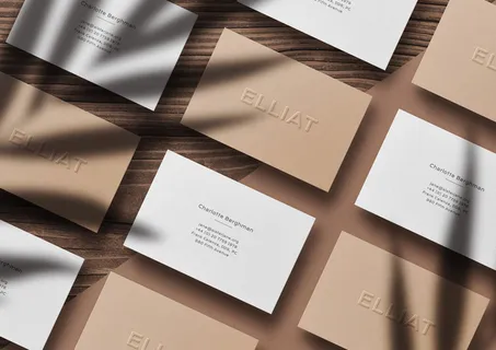 名片样机设计素材