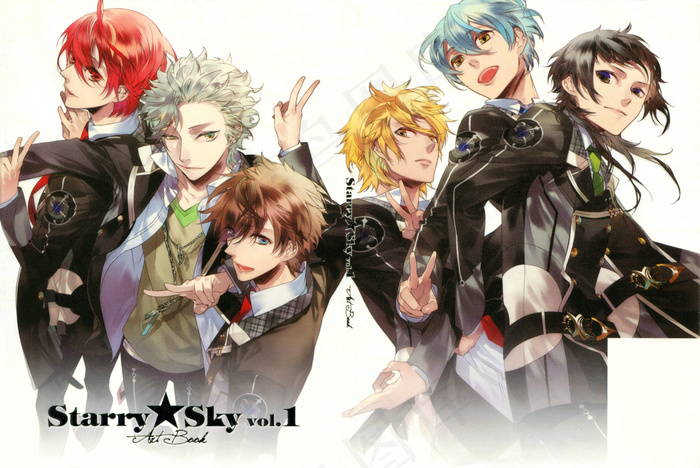 starry sky星座彼氏图片