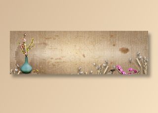 中国风水墨banner海报背景