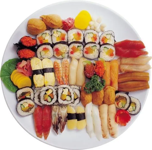寿司 PNG免抠(2432x2406)