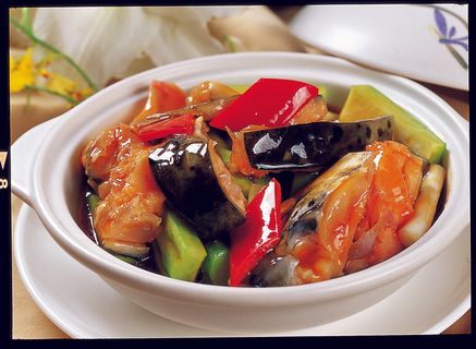 92XX135凉瓜焖三文鱼