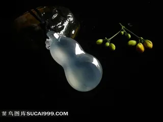 精品翡翠小葫芦图片