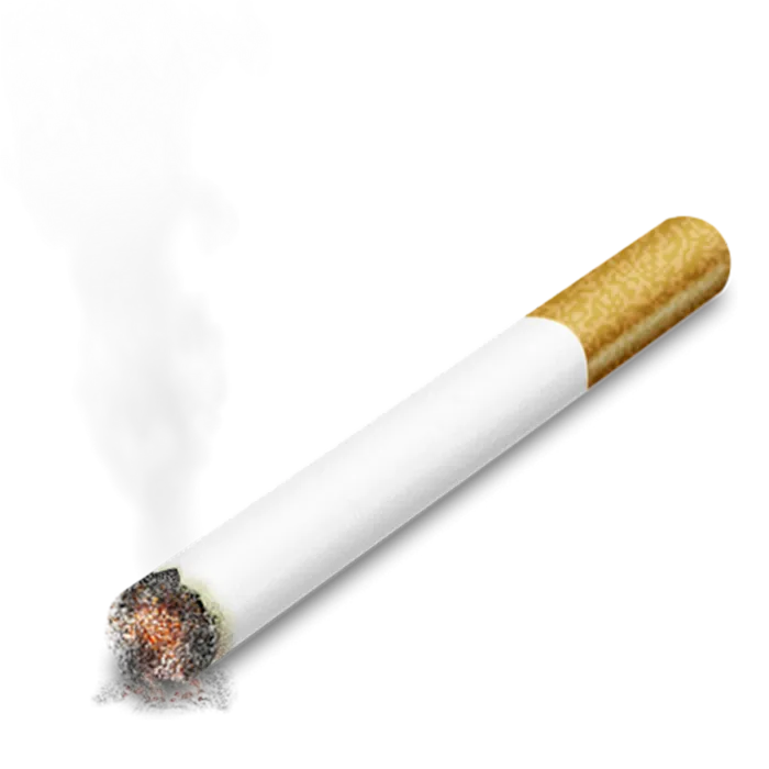 冒烟的香烟免抠
