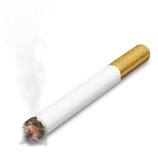 冒烟的香烟免抠