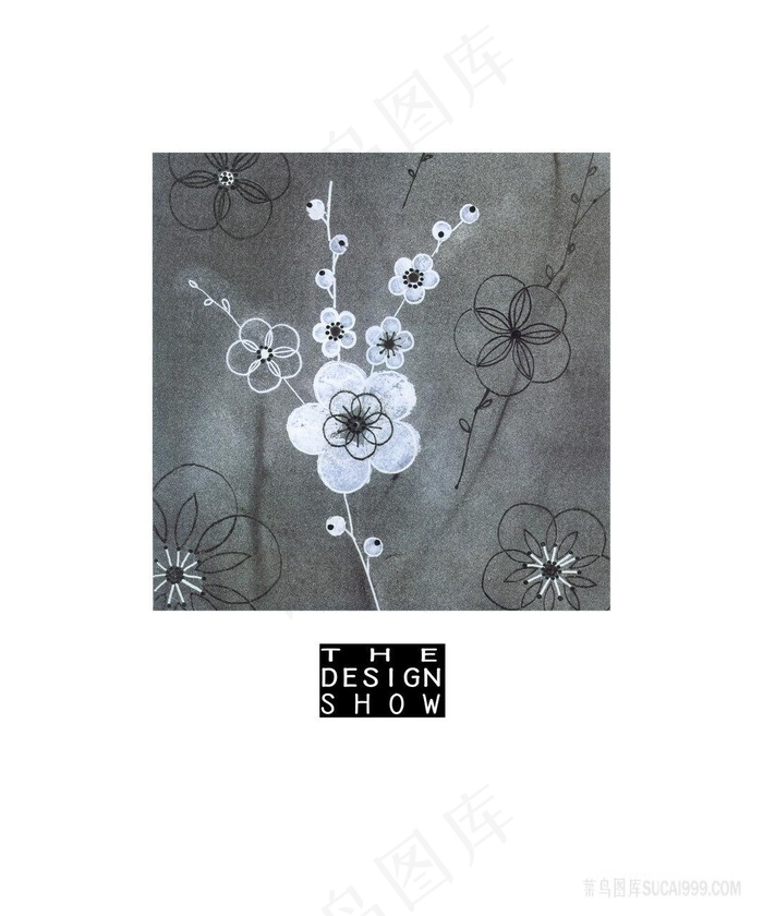 唯美花卉时尚艺术装饰画