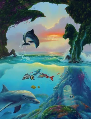 心理缓解挂图图片