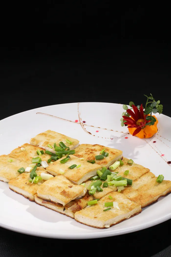 香葱煎豆腐 (3)
