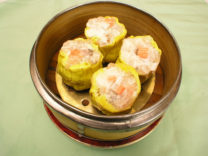 鲜虾干蒸烧麦
