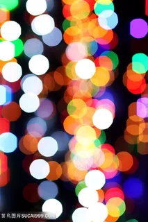 色彩斑斓的光晕效果高清图片