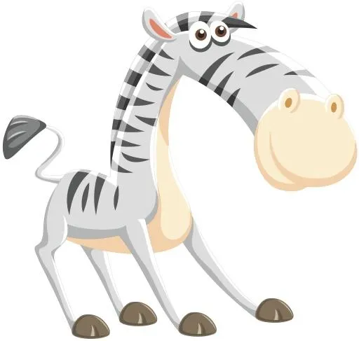 斑马 PNG免抠(8248x7858)