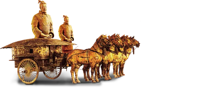 古典元素兵马俑