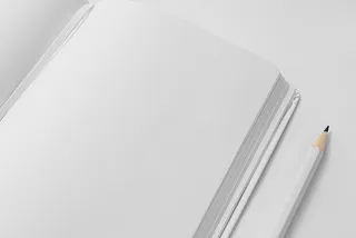 书本笔记本样机平铺展开 文具 (2)