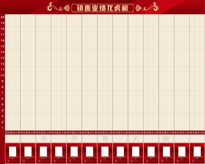 销售业绩龙虎榜cdr矢量模版下载