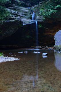 山水瀑布植被素材