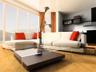 简洁家居风格摄影高清图片