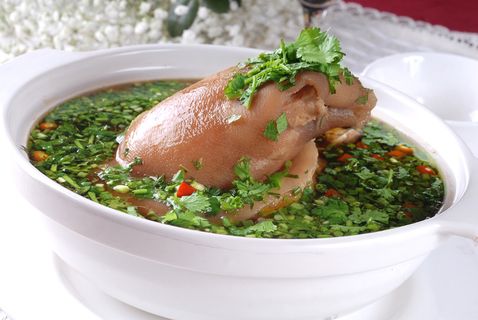 XCXC0259菜根肘子怪味肘子