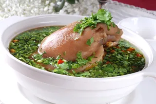 XCXC0259菜根肘子怪味肘子