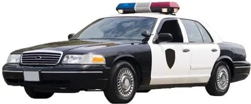 警车 PNG免抠(695x289)