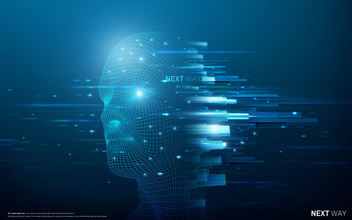 现代科技数据信息化处理器运行模块化海报